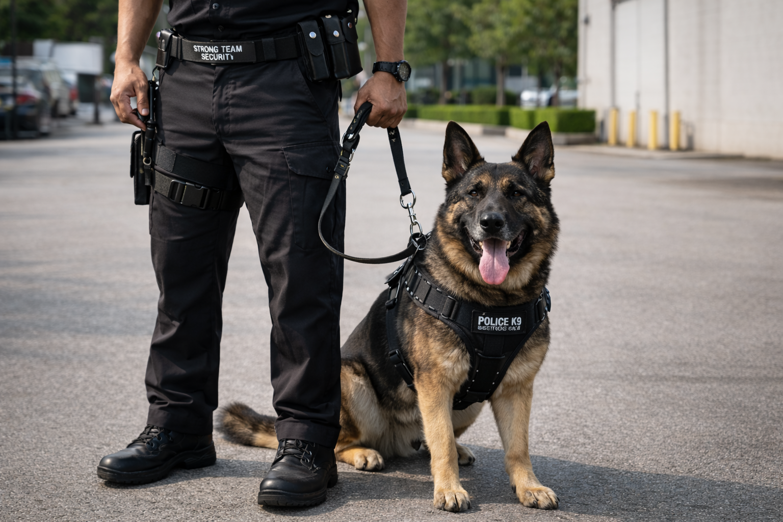 Strong Team Security Patrol Dog